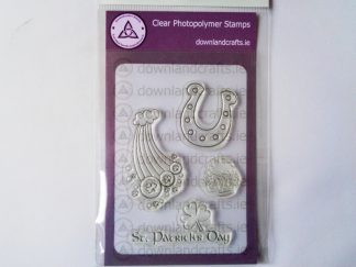 St. Patrick's Rainbow A6 Clear Photopolymer Stamp Set