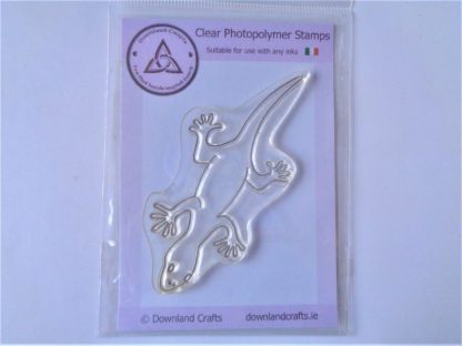 George The Gecko Stamp - A7 Clear Photopolymer