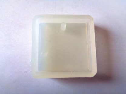 Resin Pendant Mould Square (approx 29mm x 29mm)