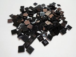 150 x 6mm Acrylic Squares Black
