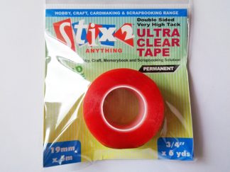 Double Sided Very High Tack Ultra Clear Tape 19mm x 5m