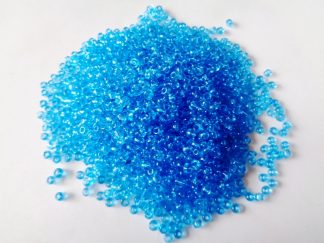2mm Size 11/0 Seed Beads Aquamarine (approx 20g)
