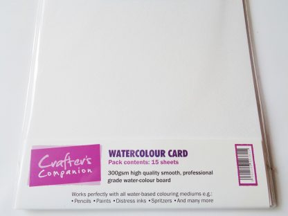 Watercolour Card A4 White 15 sheets 300gsm