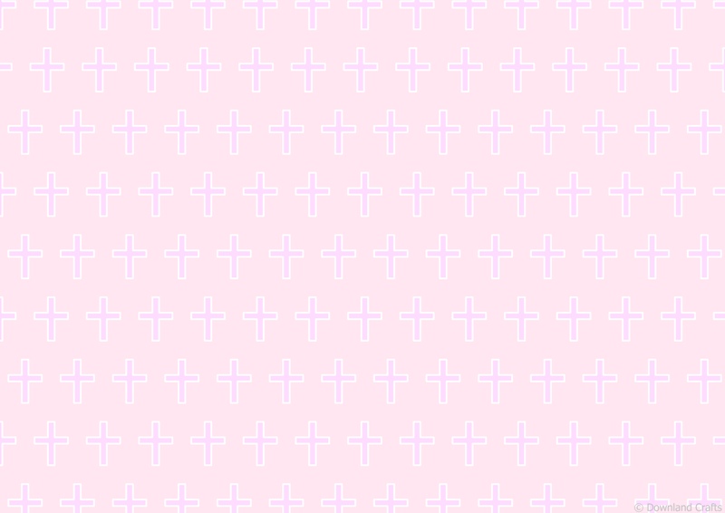 Crosses Pink Friday Freebie – Downland Crafts