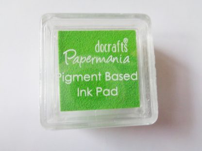 Bright Green Papermania Pigment Mini Ink Pad