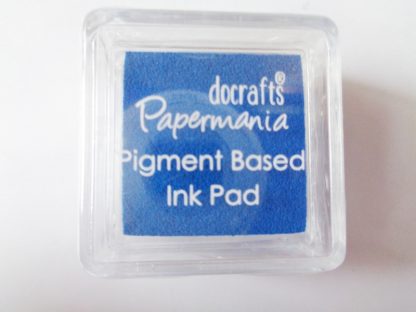 Blue Papermania Pigment Mini Ink Pad