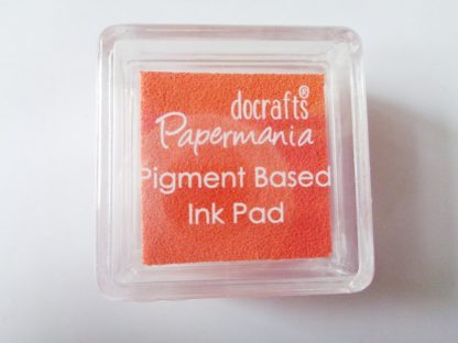 Bright Orange Papermania Pigment Mini Ink Pad