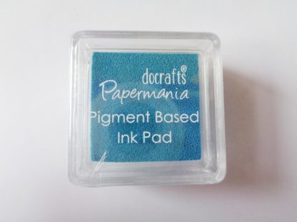 Turquoise Blue Papermania Pigment Mini Ink Pad