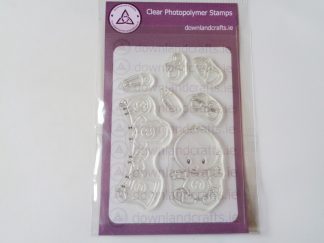 Baby Boy A6 Clear Photopolymer Stamp Set
