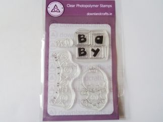 Baby Girl A6 Clear Photopolymer Stamp Set