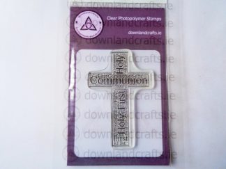 Communion Cross A7 Clear Photopolymer Stamp