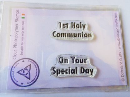 1st Holy Communion A7 Clear Photopolymer Stamp Set