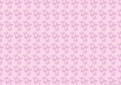 A4 printable background paper sheet with butterflies