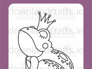 Frog Prince A7 Clear Photopolymer Stamp