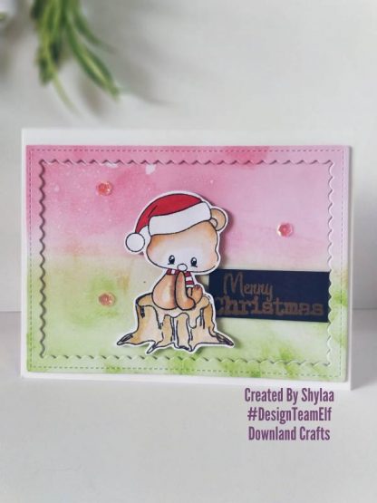 Cute Bear Stamp Set Card Sample