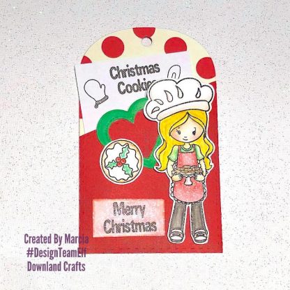 Christmas Cookies Stamp Set Card Sample