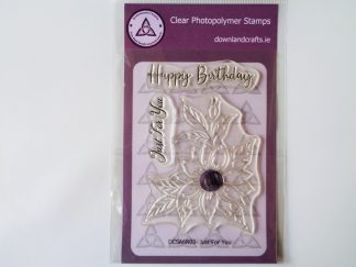Just For You Stamp Set A6 Clear Photopolymer