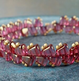 Stairway Bracelet Friday Freebie Beading Pattern