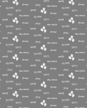 Grey Ghostly Friday Freebie Printable Paper