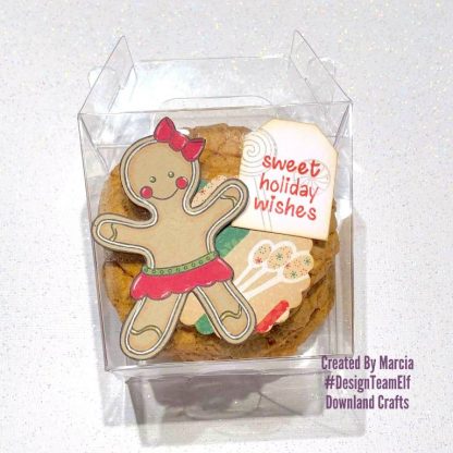 Gingerbread Girl Stamp Card Sample