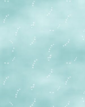 Heart Bubbles Friday Freebie Printable Paper Download