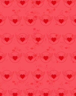 Winged Heart Friday Freebie Printable Paper Download