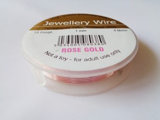 1mm Wire Rose Gold (18 gauge)