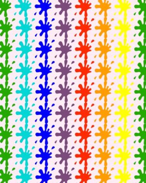 Rainbow Splats Friday Freebie