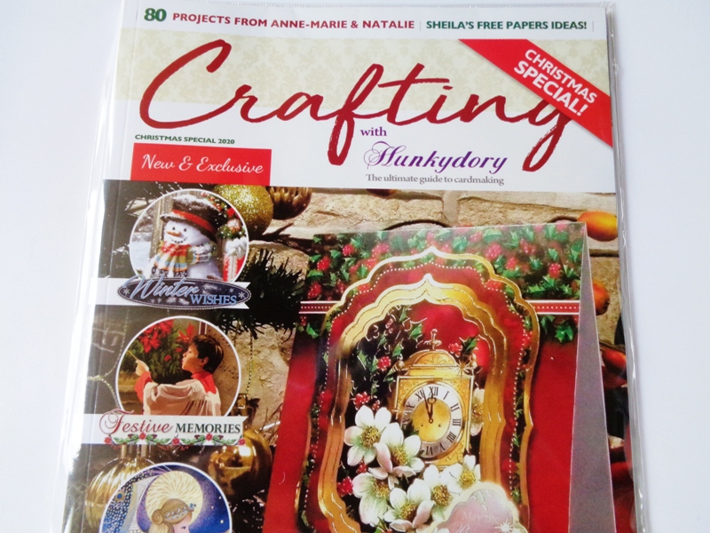 Download Crafting With Hunkydory Christmas 2020 Magazines Downland Crafts PSD Mockup Templates