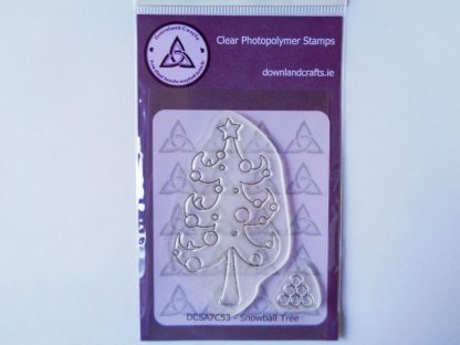 Snowball Tree Stamp Set A7 Clear Photopolymer