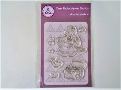 Pearl Stamp Set A6 Clear Photopolymer