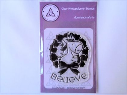 Believe Unicorn Stamp A7 Clear Photopolymer