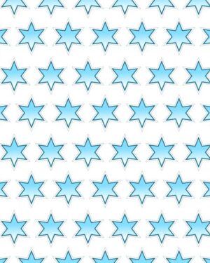 Blue Stars Friday Freebie Printable Paper Download