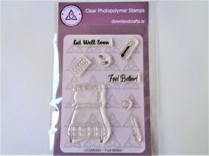 Feel Better Stamp Set A6 Clear Photopolymer