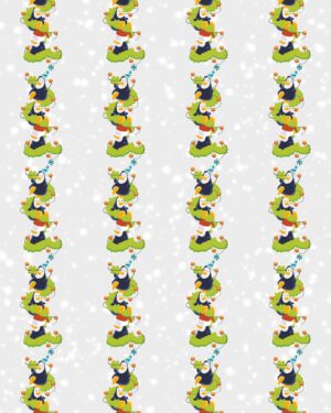 Penguin Tower Friday Freebie Printable Paper Download