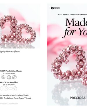 Preciosa Heart Friday Freebie Beading Pattern Download