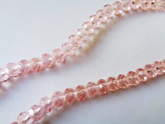 Glass Rondelle Beads