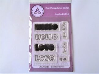 Shadow Love Stamp Set - A7 Clear Photopolymer