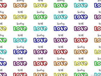 Rainbow Love Friday Freebie Printable Paper
