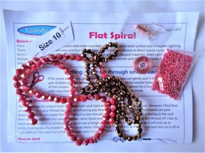 Flat Spiral - Blossom Pink