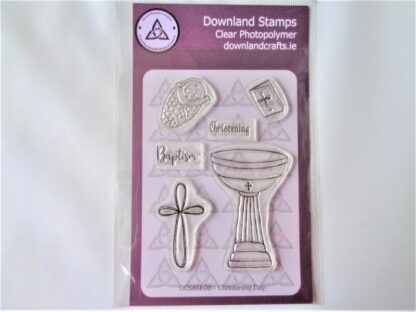 Christening Day Stamp Set - A6 Clear Photopolymer