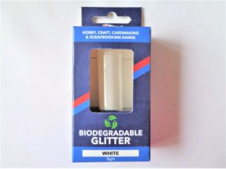 Biodegradable Glitter - White
