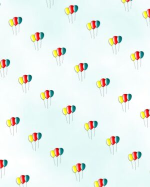 Birthday Balloons Friday Freebie Printable Paper Download