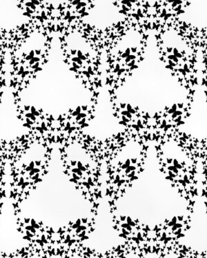 Flutterby Monochrome Friday Freebie Printable Paper Download