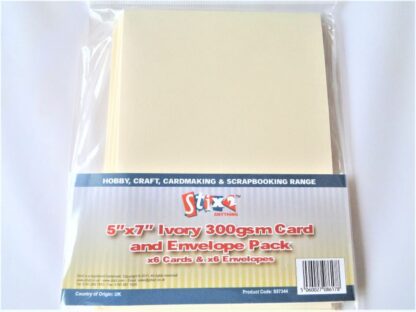 5"x7" Cards - Ivory 300gsm