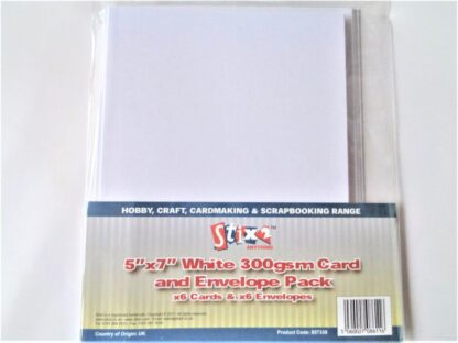 5"x7" Cards - White 300gsm