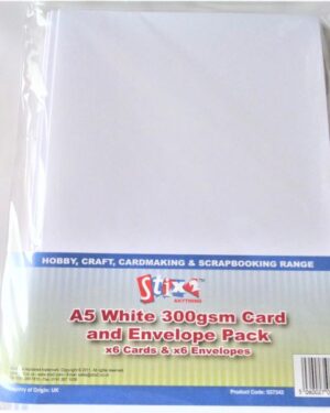 A5 Cards - White 300gsm