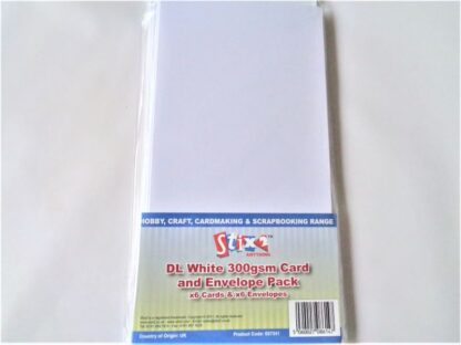 DL Cards - White 300gsm