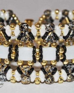 Gold Bracelet Friday Freebie Printable Beading Pattern
