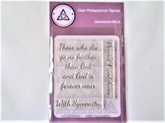 With Sympathy Stamp Set